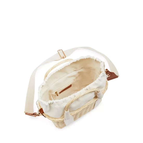 Best Pirce 🎉 AQUA Wicker Basket Bag -100% Exclusive Natural/tan 🎁 - Image 3