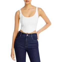 Discount โค๏ธ AQUA Corset Top - 100% Exclusive White ๐