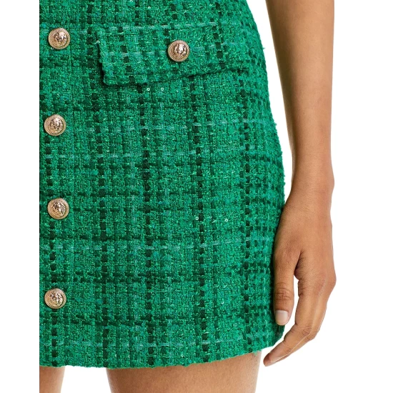 Buy 🎁 AQUA Tweed Outfit, Small Crystal Pouch & Jenni Strap High Heel 🩴 Sandals - 100% Exclusive Green 🔔 - Image 6