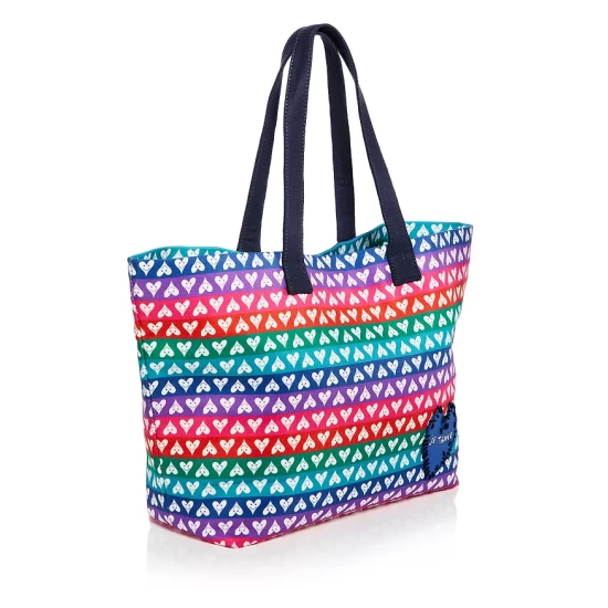 Discount ๐ AQUA Je T'aime Heart Print Tote - 100% Exclusive Multi ๐ - Image 5