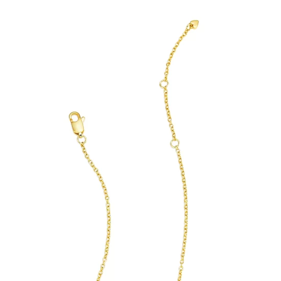 Brand new ⌛ AQUA Je T'aime Pendant Necklace, 16"-18" - 100% Exclusive Gold ✔️ - Image 5