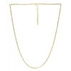 Wholesale 👏 AQUA Figaro Link Necklace, 16" - 100% Exclusive Gold ⌛