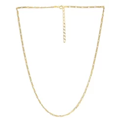 Wholesale 👏 AQUA Figaro Link Necklace, 16" - 100% Exclusive Gold ⌛