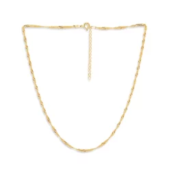 Hot Sale 🧨 AQUA Twisted Curb Chain Necklace, 16" - 100% Exclusive Gold 💯