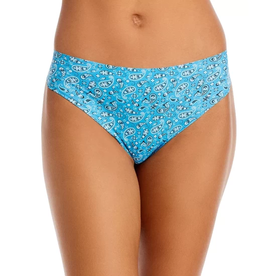 Cheap โ AQUA Printed Thong - 100% Exclusive Fuschia Rose Toile ๐ - Image 3