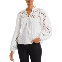 Promo ๐คฉ AQUA Lace Tassel Top - 100% Exclusive White ๐ฏ