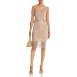 Outlet 🛒 AQUA Chain Outfit, Mini Rhinestone Hobo Bag & Jenni Strap High Heel 🩴 Sandals - 100% Exclusive Black 🤩