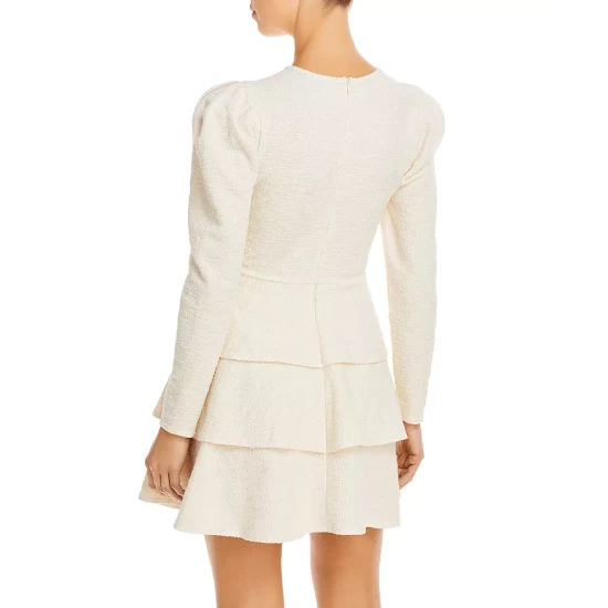 Best reviews of ๐ AQUA Puff Sleeve Ruffle Bottom ๐ Dress - 100% Exclusive Ivory โ๏ธ - Image 3