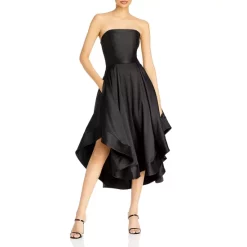 Cheapest โจ AQUA Mikado Strapless Midi Gown - 100% Exclusive Black ๐ฅ