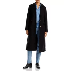 Cheapest 🥰 AQUA Notch Collar 🧥 Coat - 100% Exclusive Black ❤️